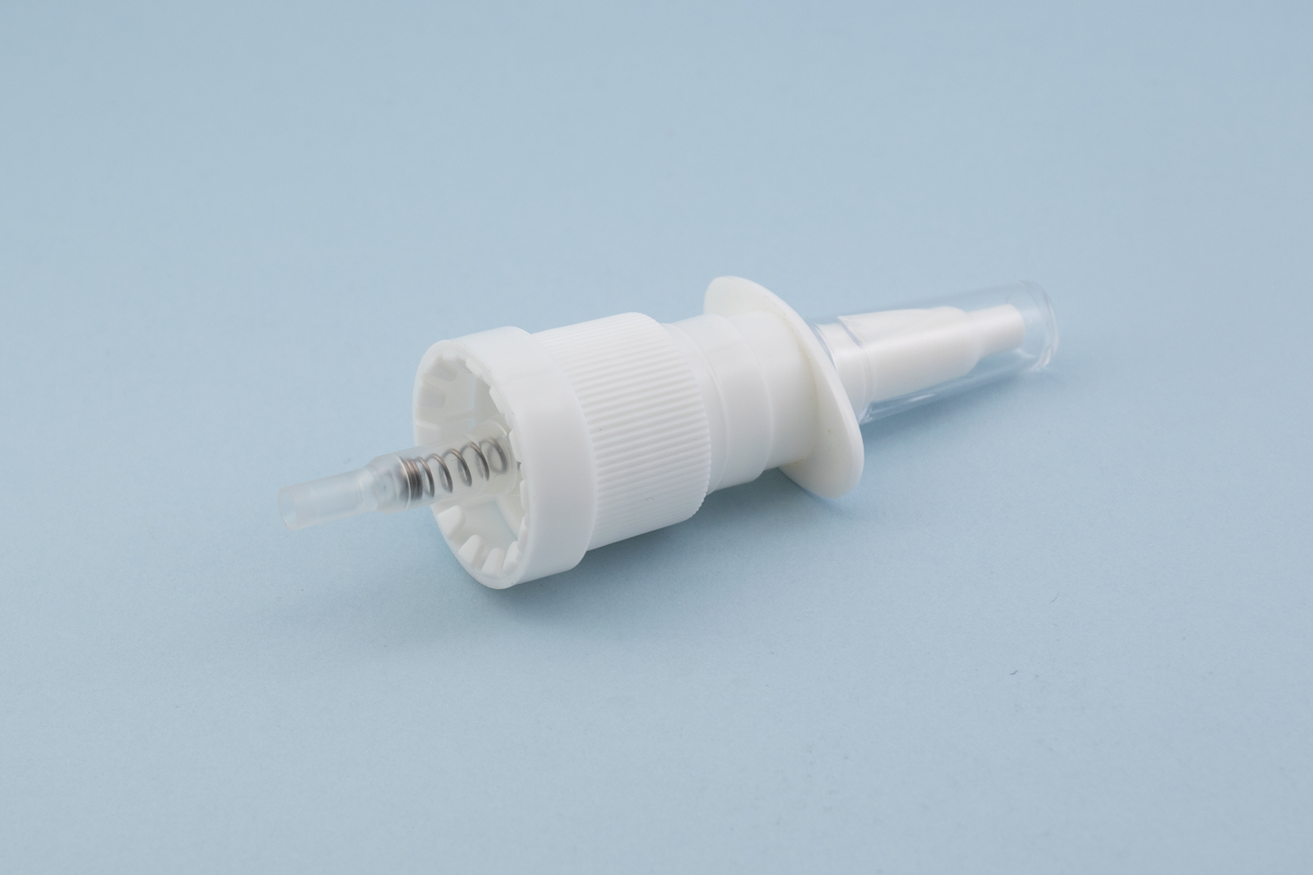 18/415 white ribbed tamper evident nasal sprayer 18/415 white ribbed tamper evident nasal sprayer