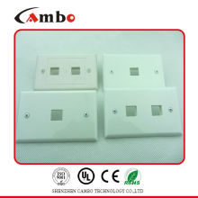 Find Network Faceplate Rj45 Faceplate Metal Faceplate In China