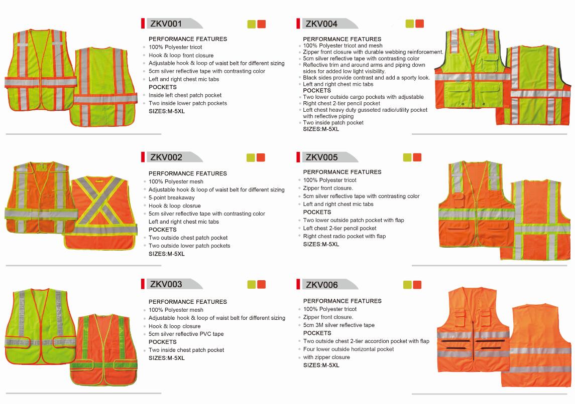 Multi Pocket Safety Vest