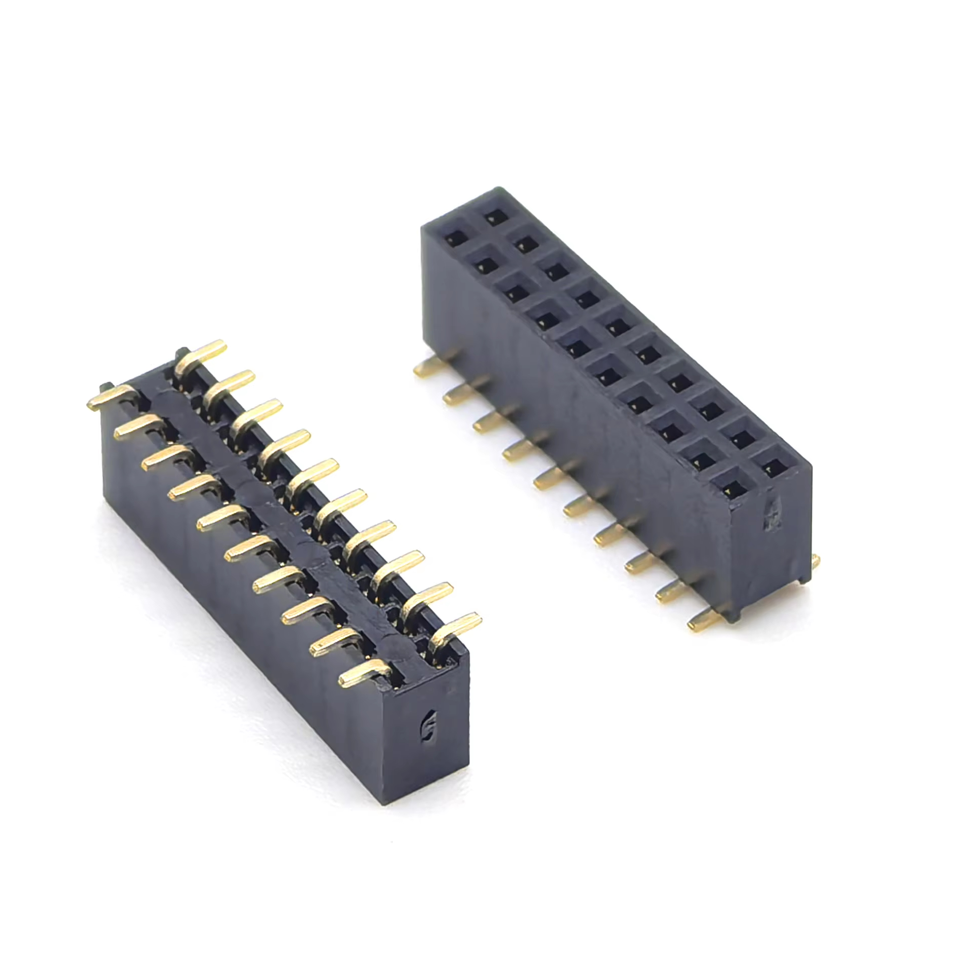 2.0mm Pitch Female header Connector Dual Row SMT H6.35mm Y-type 2*10P 2.0mm Pitch Female header Connector Dual Row SMT H6.35mm Y-type 2*10P