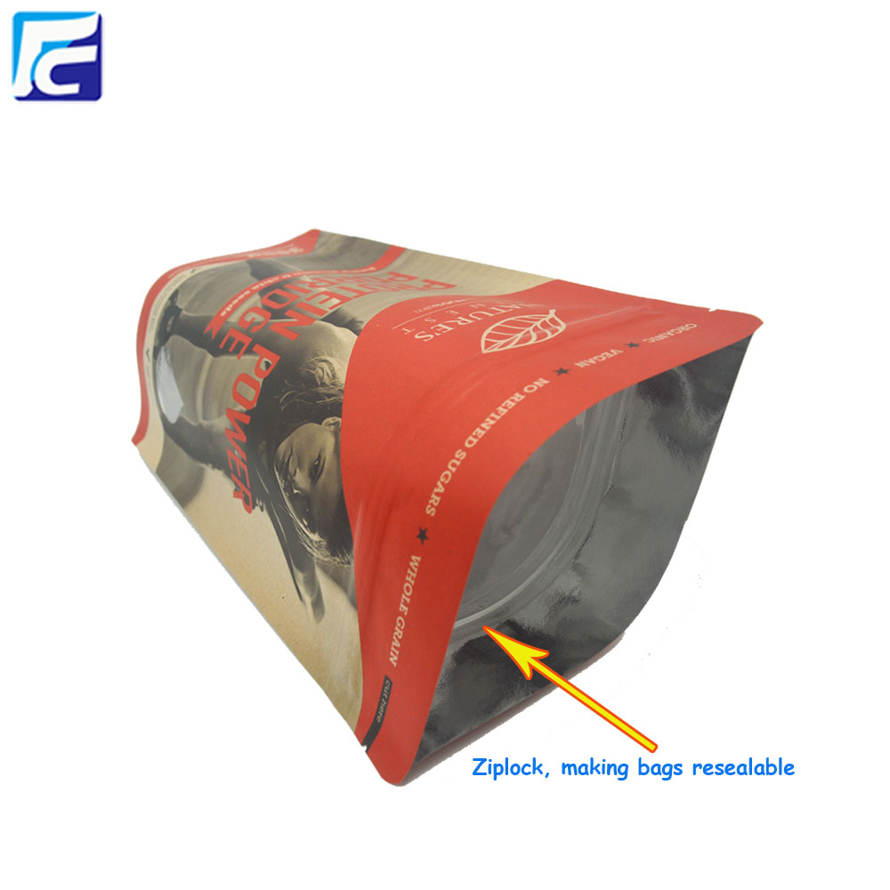 Protein Pulver Verpackung Taschen mit Ziplock Protein Powder Packaging Bags With Ziplock