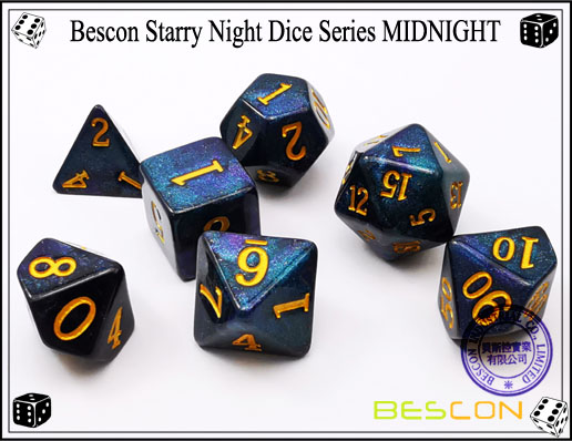 Sternennachtwürfel-2 Starry Night Dice-2