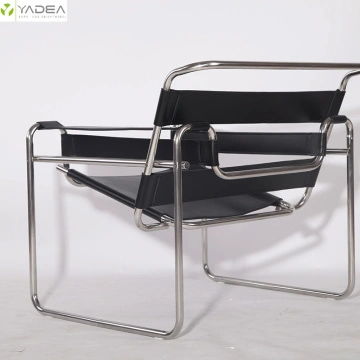 Kitaj Marcel Breuer Saddle Leather Classic Wassily Chair Proizvoditeli