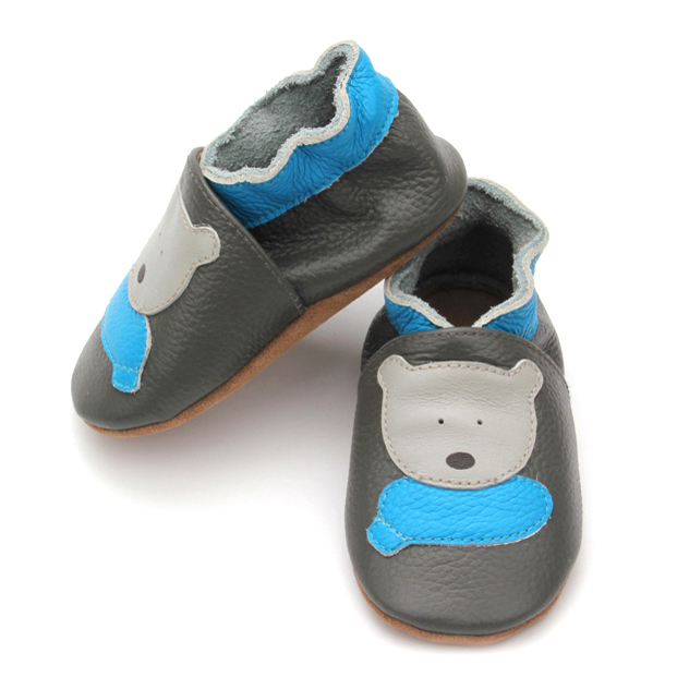 Γνήσια Δερμάτινα Cute μαλακά παπούτσια μωρών Hotsale Genuine Leather Cute Animal Soft Baby Shoes Hotsale