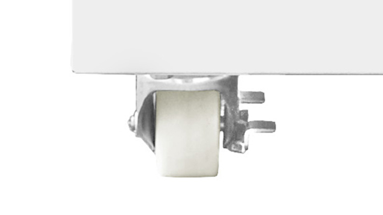 Caster wheels for easy mobility Caster wheels for easy mobility