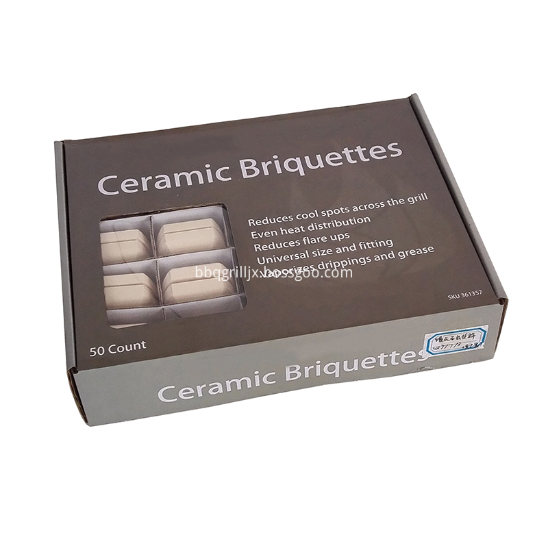 50 Count Ceramic Briquettes Box