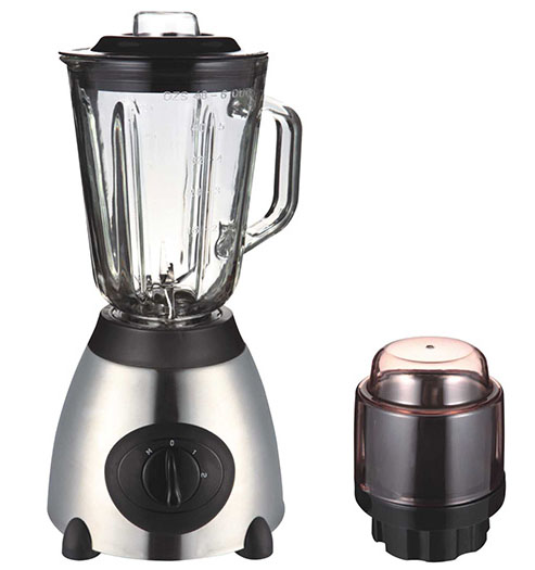 Glass jar food blenders