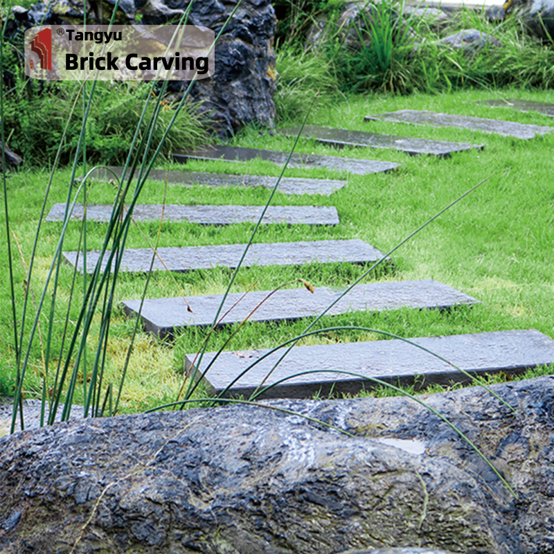 Litchi Grain Striped Stone Brick Carving Litchi Grain Striped Stone Brick Carving