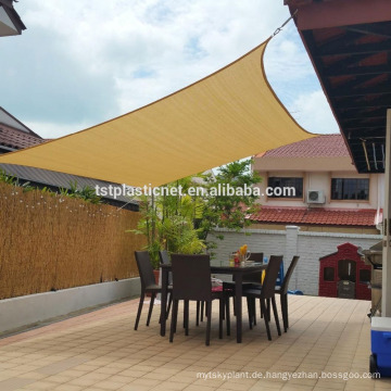 China Heisser Verkauf Sand Farbe Hdpe Carport Sonnensegel Segel Fur