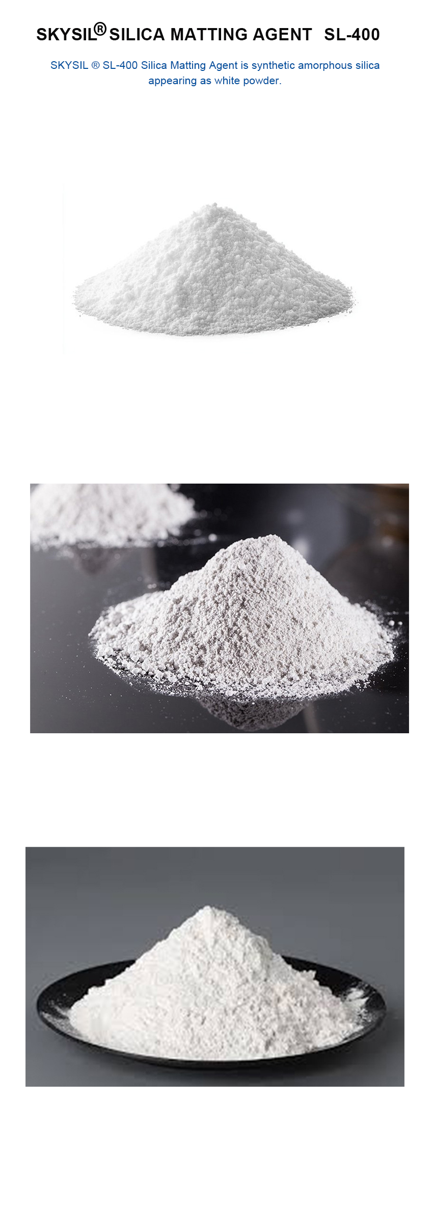 QUANXU SILICA DIOXIDE POWDER (SL-400) M4 QUANXU SILICA DIOXIDE POWDER (SL-400) M4