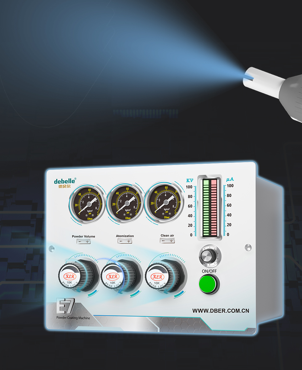 E7 pressure regulating powder gun E7 pressure regulating powder gun