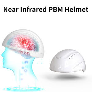 Neuro therapy gamma brainwaves photobiomodulation helmet