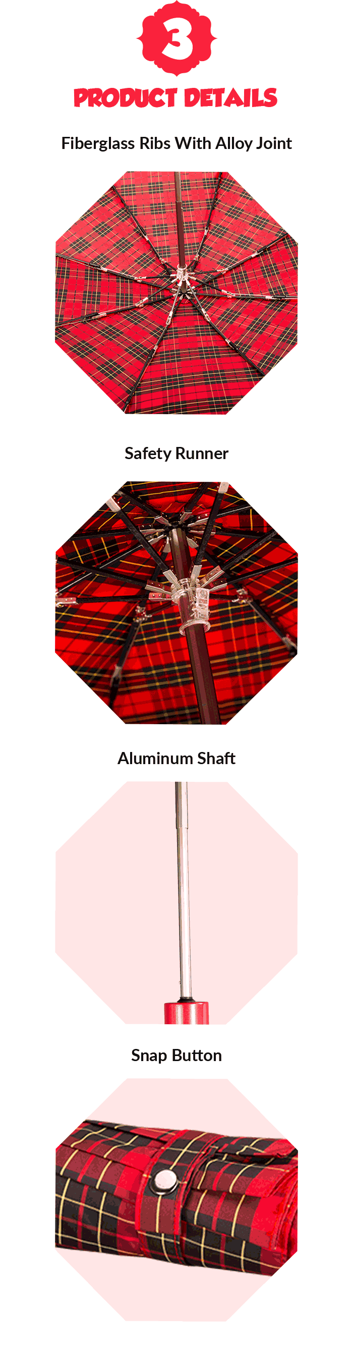 Ombrello realizzato su ordinazione Made To Order Umbrella