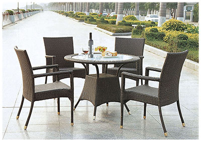 Round Patio Dining Set