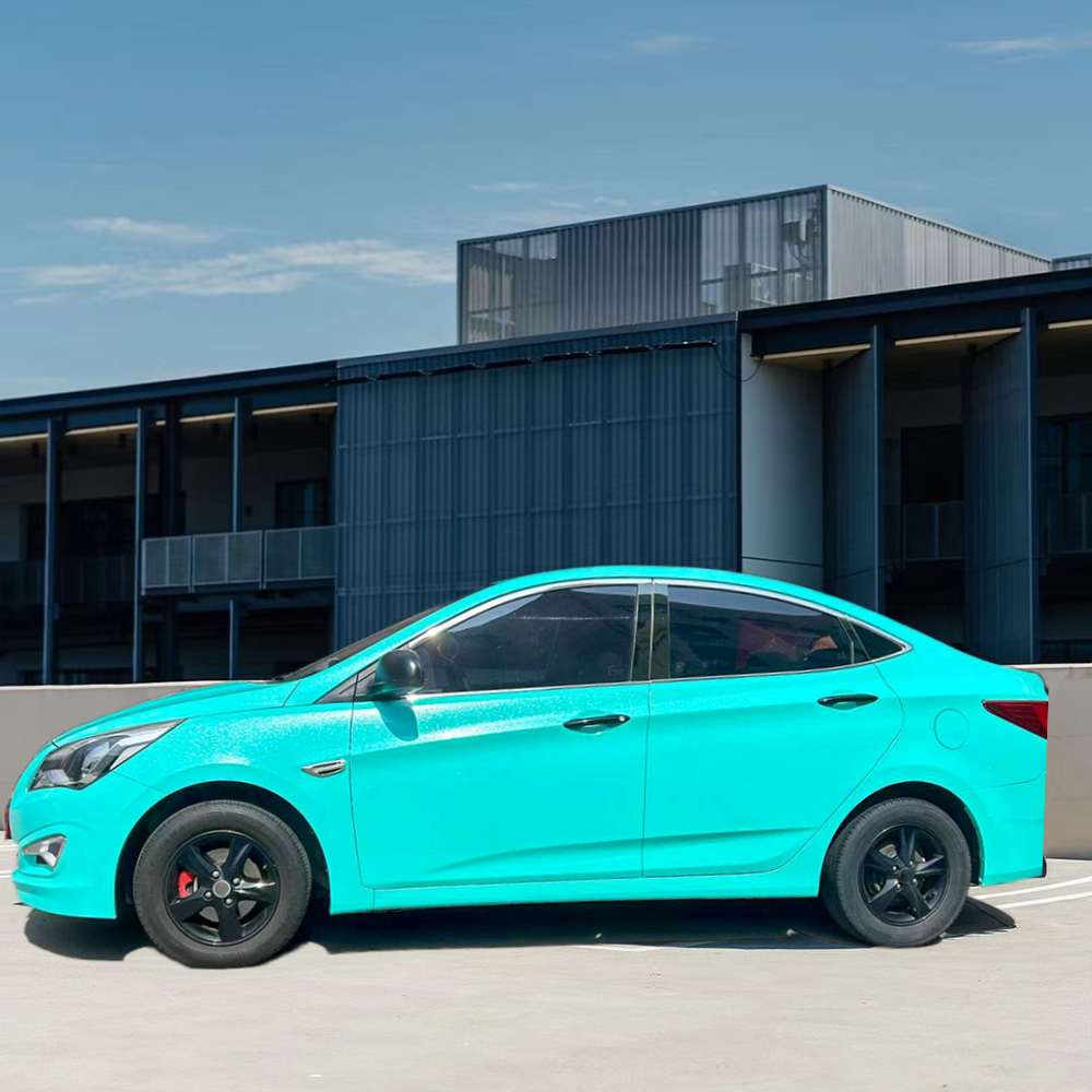 Glossy Pearl Tiffany Vinyl Wrap Glossy Pearl Tiffany Vinyl Wrap