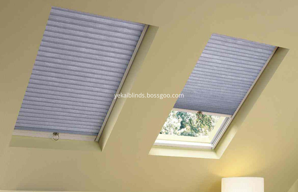 skylight type Pleated Blinds