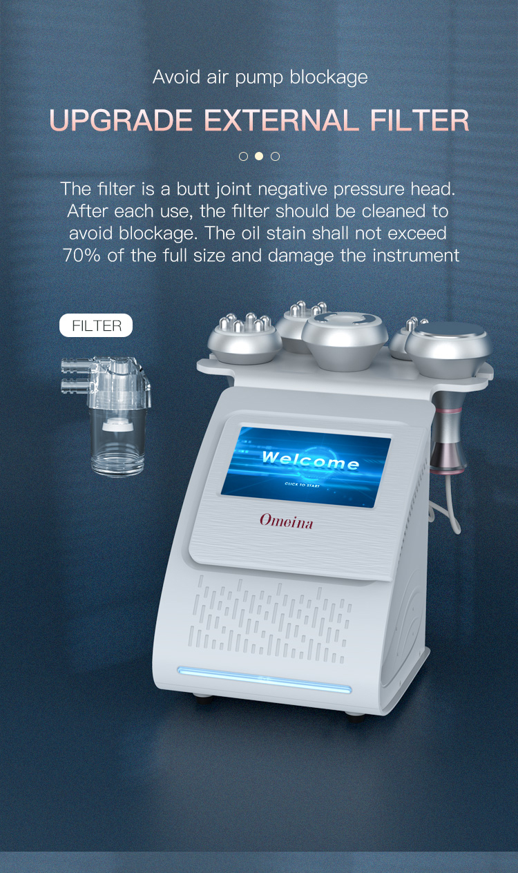 Omeina cavitation and radio frequency Omeina cavitation and radio frequency