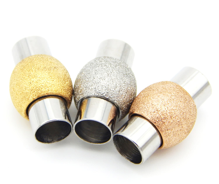 ハイポーランドダブルトーンマグネットジュエリークラスプ High Polish Double Tone Magnetic Jewelry Clasp