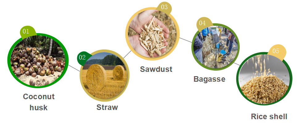 biomass fuel materials