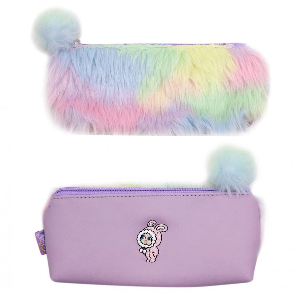 Colorful Plush Pencil Case 1 Colorful Plush Pencil Case 1