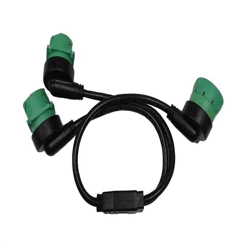 9Pin Male to Dual 9Pin Female Y-Splitter 9Pin Male to Dual 9Pin Female Y-Splitter
