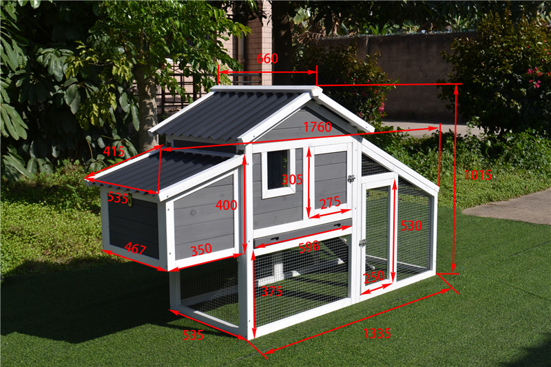 pollo de madera coop01 wooden chicken coop01