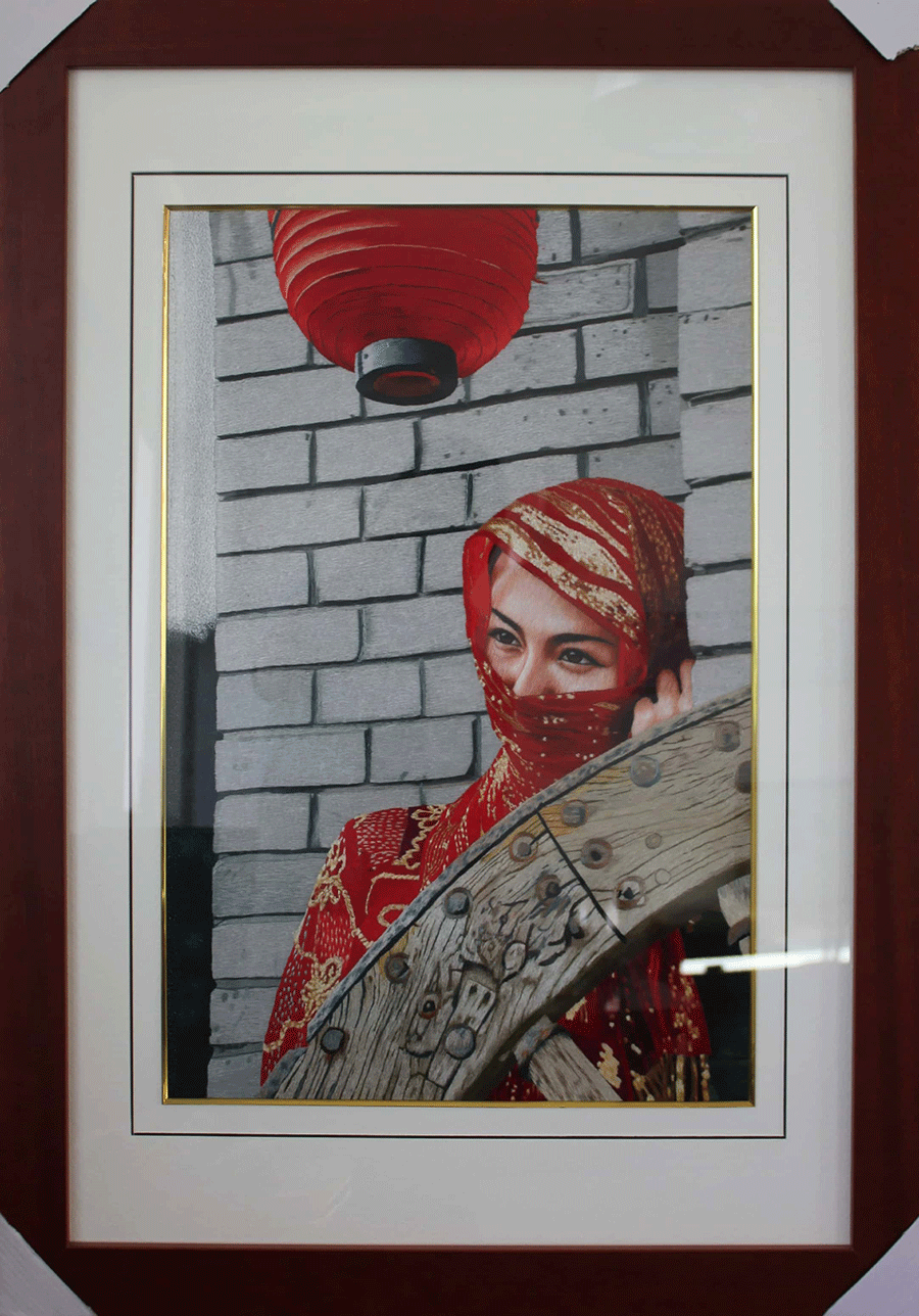 Embroidery painting