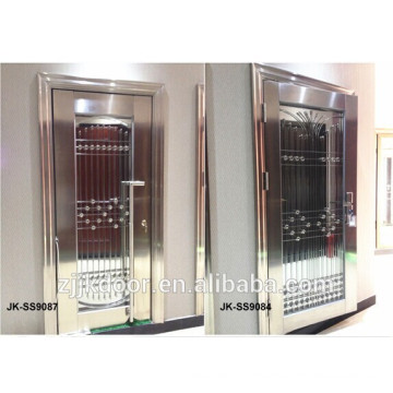 Jk Ss9041 Entrance Stainless Steel Double Swing Glass Safety Security Door Grill Design China Manufacturer It's designed for cabinet doors (very thing) not a typical double door, the amazon description is very vague in this area. china wooden door pu door fire doors armored doors provider online