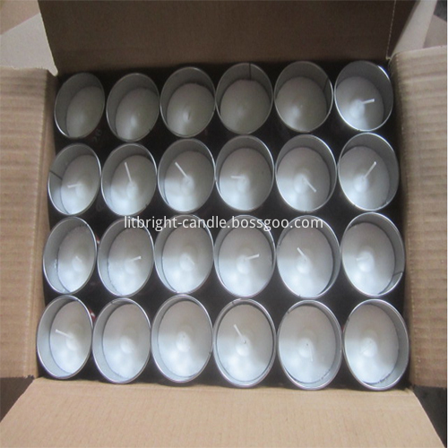 Tin candle holders packing picture Tin candle holders packing picture