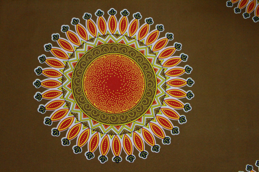 Kain cetak lilin Afrika African wax print fabric