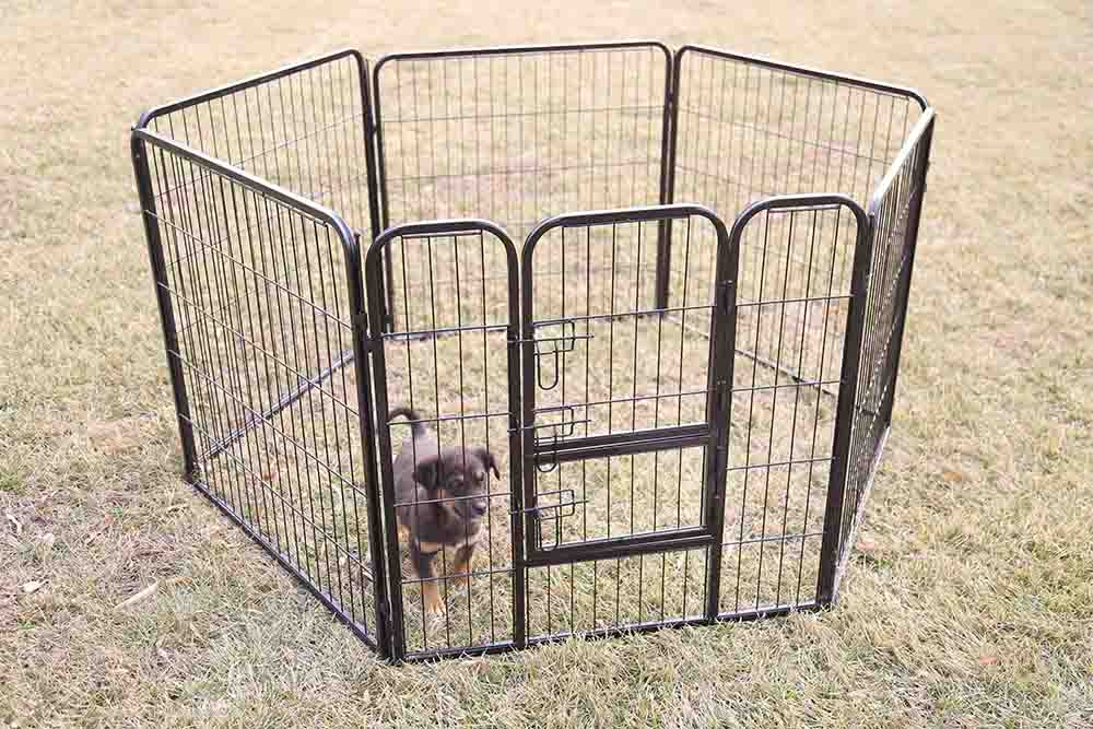 square tube pet playpen