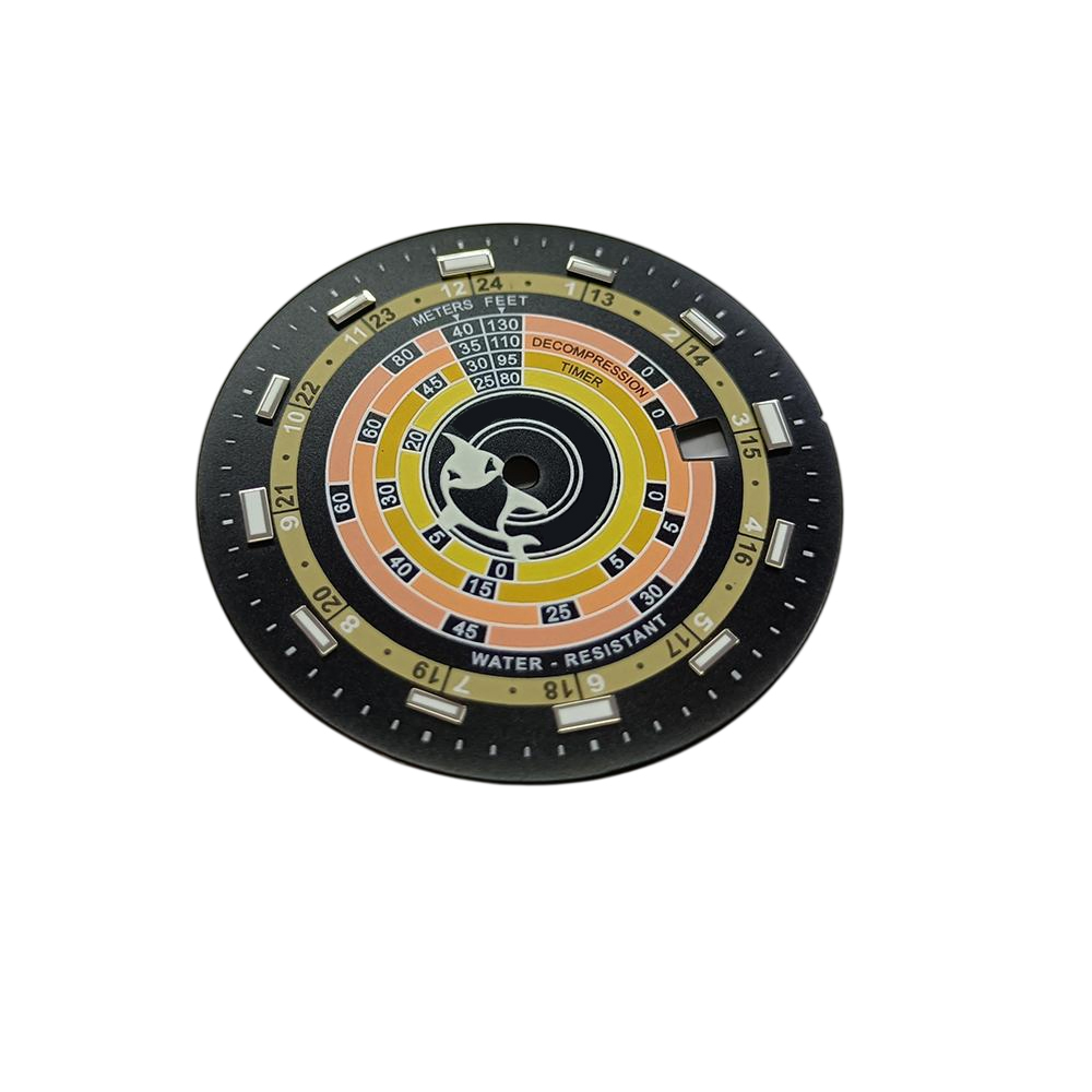 3D printing watch dial 3D printing watch dial