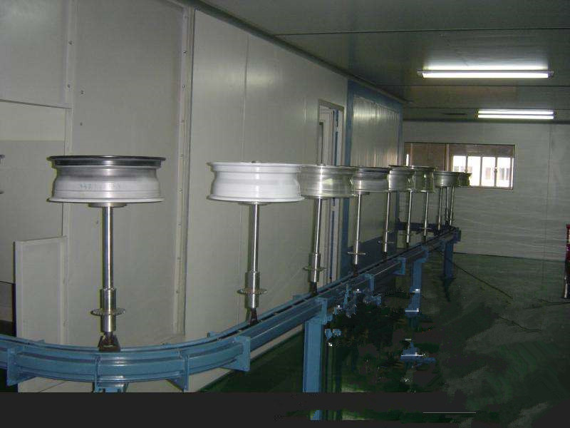 Équipement de revêtement automobile Automobile Wheel Coating Equipment