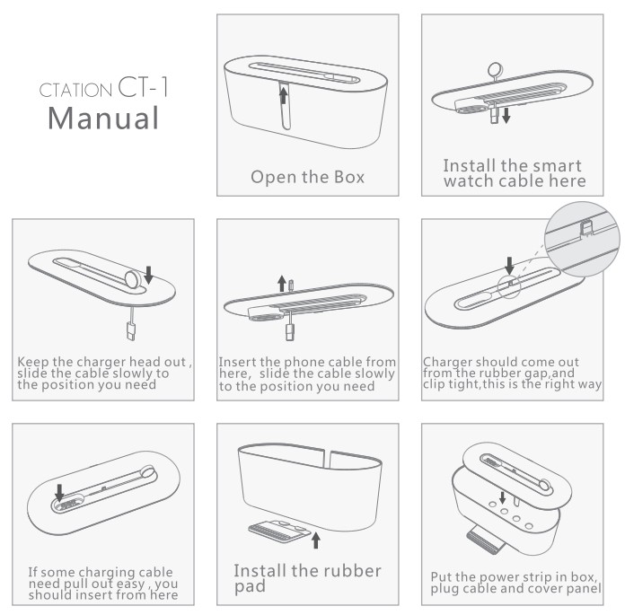 Installation Manual of Cable Storage Box