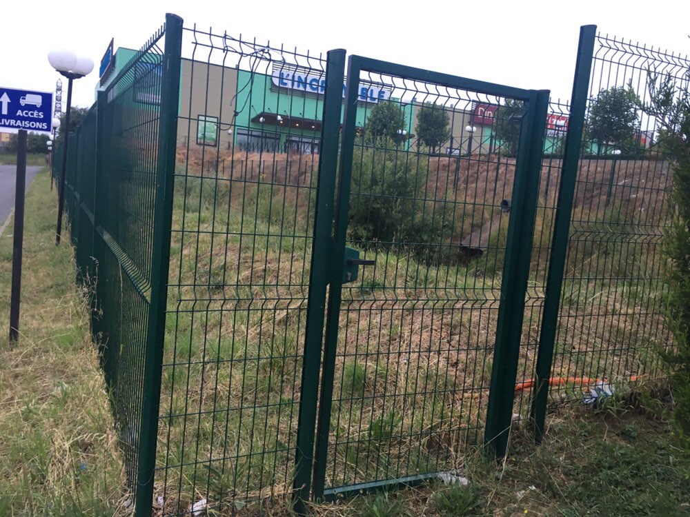 Curvy Fence Gate