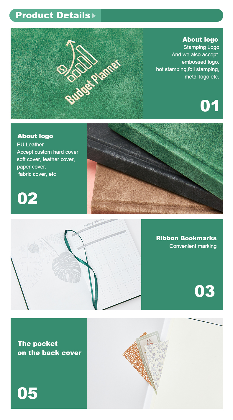 Pu cover Budget planner10 Pu cover Budget planner10