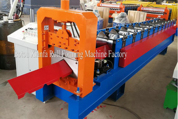 top ridge cap roll forming machine