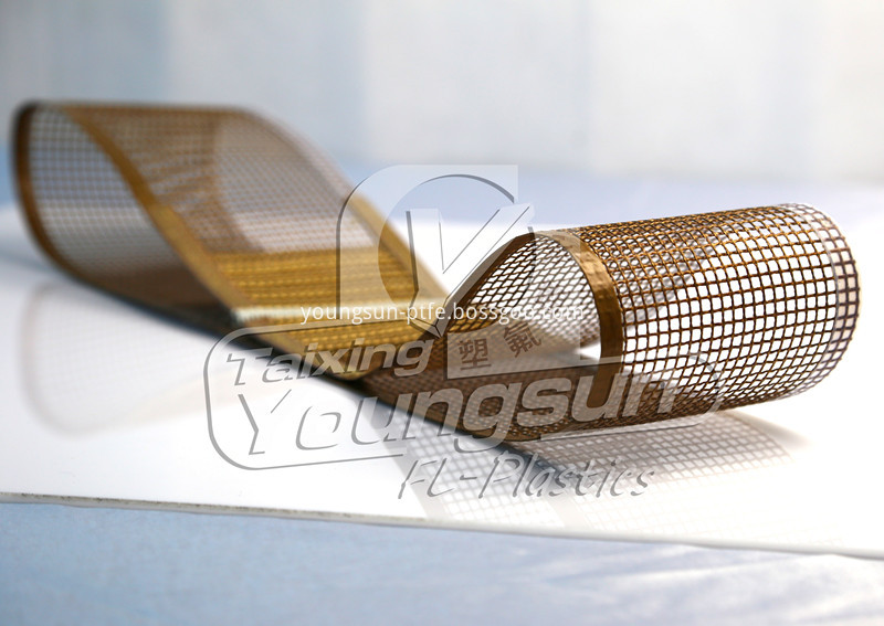 Bande transporteuse à mailles en PTFE PTFE mesh conveyor belt
