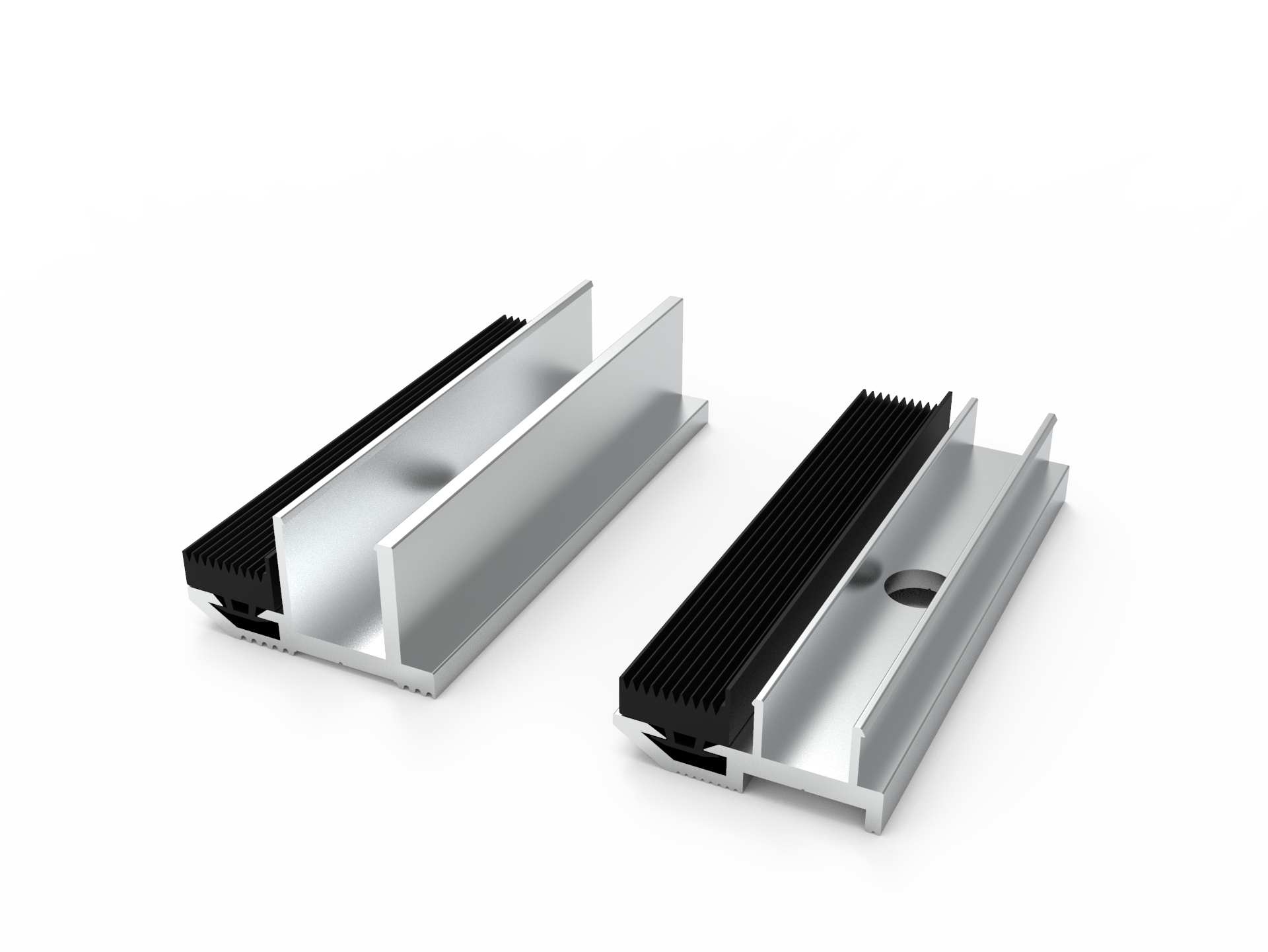 Solar Thin Film End Clamp Solar Thin Film End Clamp