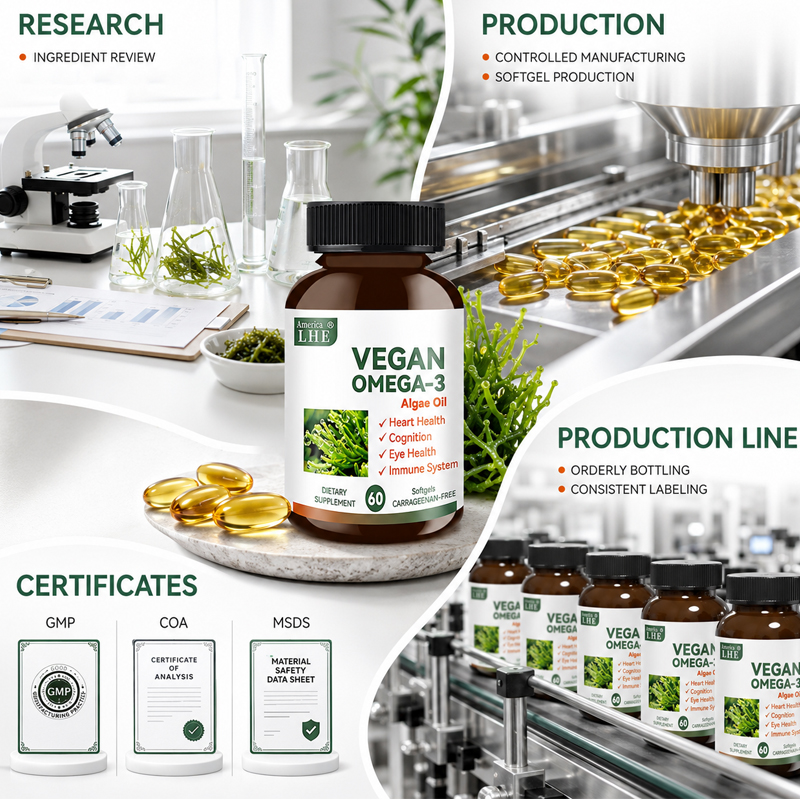 Vegan Omega 3 Algae Softgels10 Vegan Omega 3 Algae Softgels10