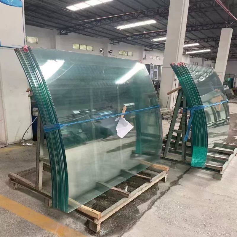 Bent Curved Clear Tempered Laminated Glass1 Bent Curved Clear Tempered Laminated Glass1