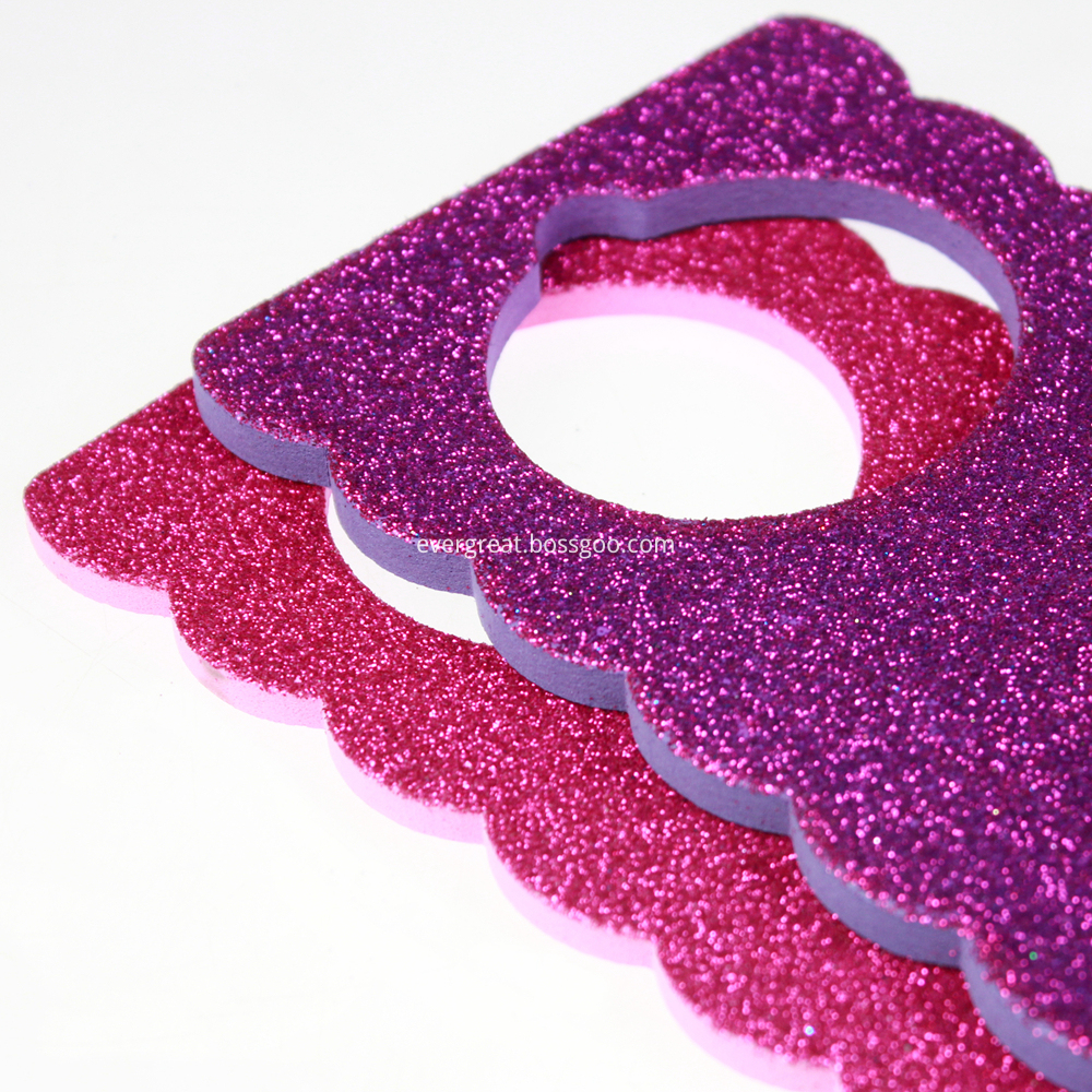 Glitter foam door hang Glitter foam door hang