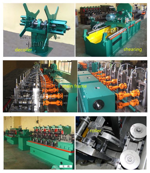 Details der Kohlenstoffstahlrohrmaschine details of carbon steel pipe machine
