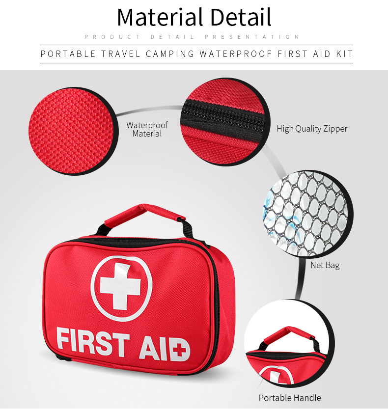 High Quality Portable Medical First Aid Kit