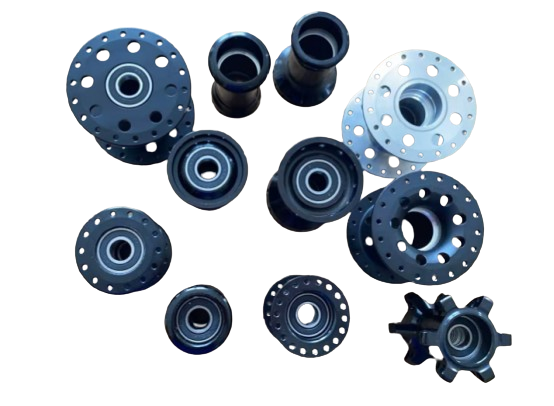 Widely adaptable wheelchair aluminum alloy hub Widely adaptable wheelchair aluminum alloy hub