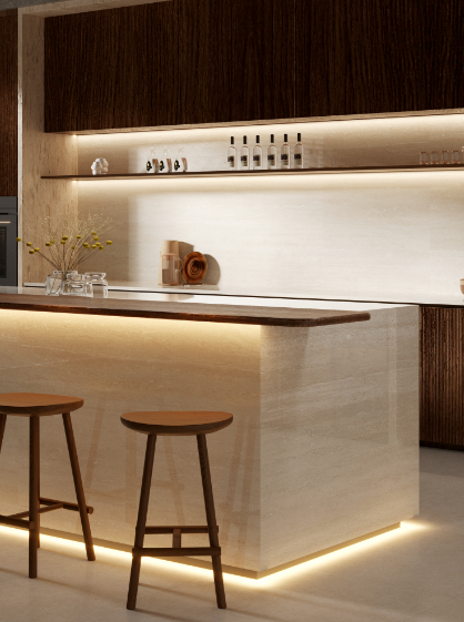 Tivoli Yellow Cave Sintered Stone Slab Tivoli Yellow Cave Sintered Stone Slab