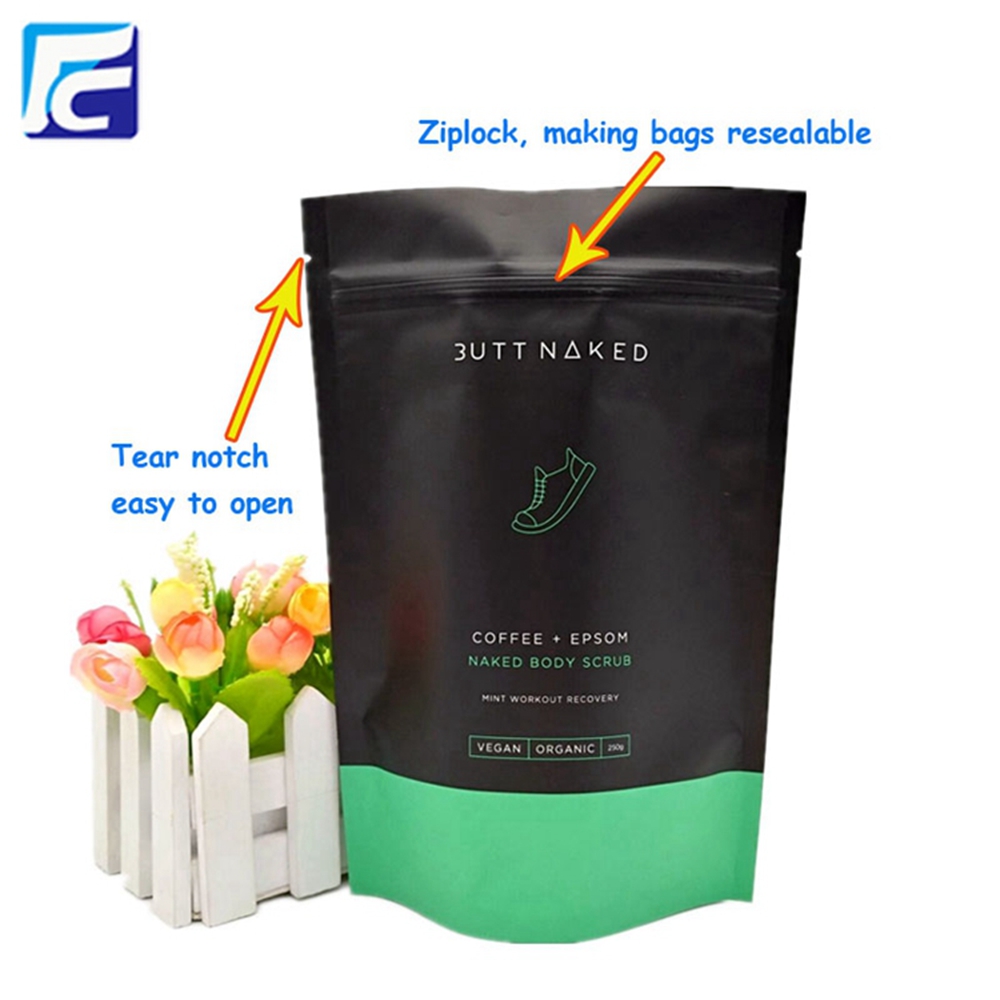 Matt-Ziplock-Plastiktüten Matt ziplock plastic bags