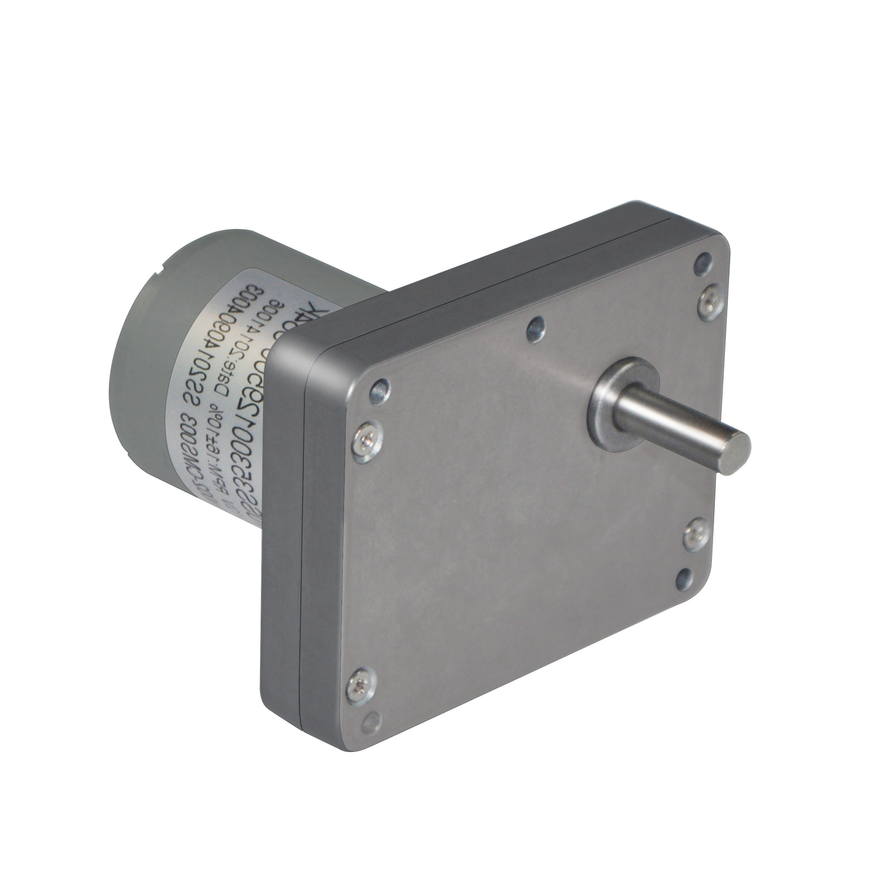 square dc spur gear motor