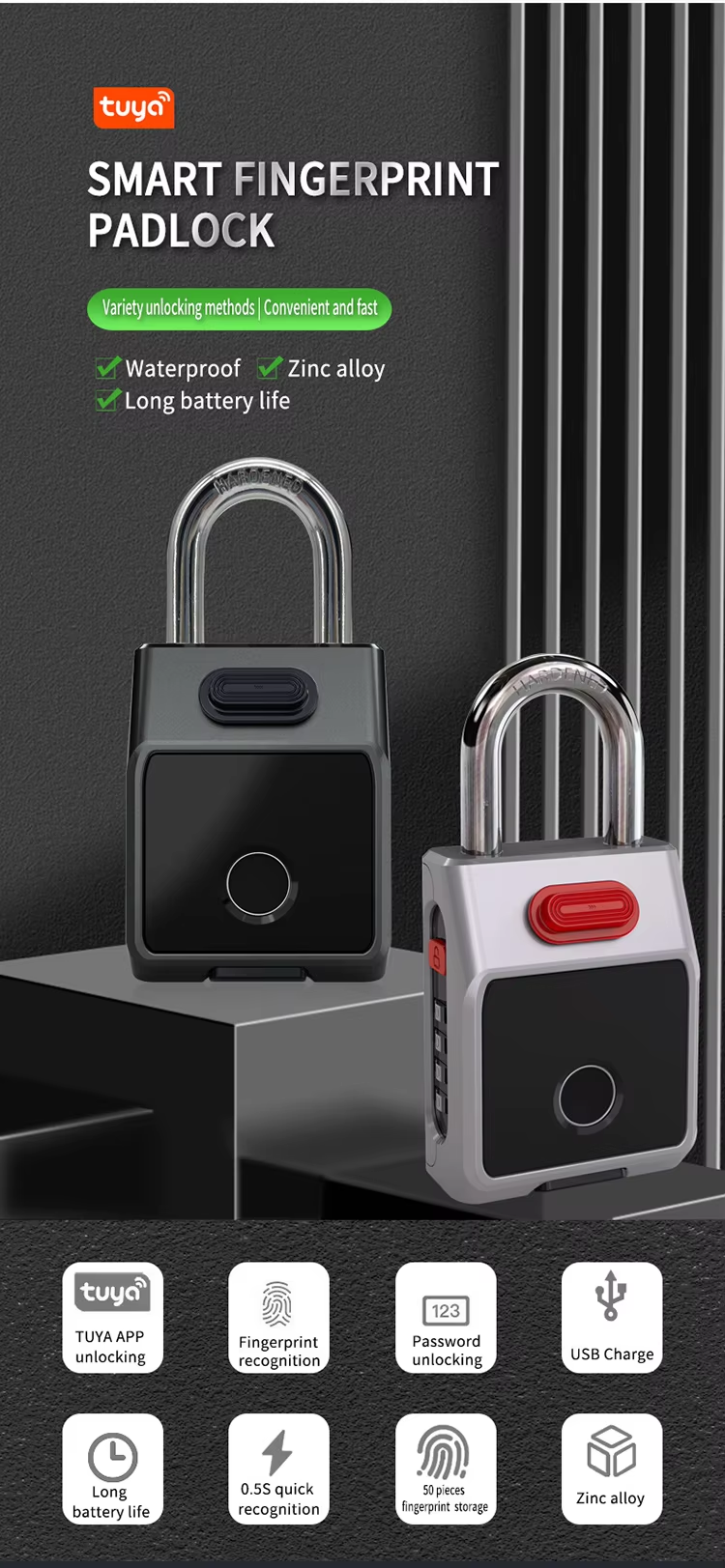 1 tuya Padlock 1 tuya Padlock