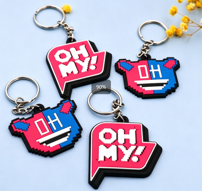 Custom Soft PVC Keychains with Logo Custom Soft PVC Keychains with Logo